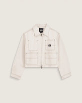 Emily Boxy Work Wear Jacket - Natural Seed