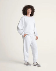 Salton Fleece Jogger Pants - White Heather