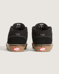 Skate Half Cab Shoe - Gum Black / White