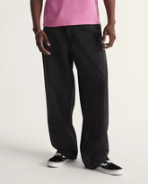 Check-5 Baggy Denim Pants - Black