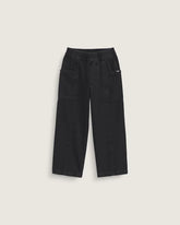 Little Kids Naithin Denim Pants - Black