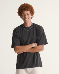 Premium Loose Fit T-Shirt - Faded Black
