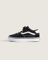 Little Kids Skate Rowan Shoe - Black / White