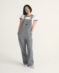 Chore Stripe Overall - Hickory Stripe Blue