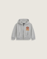 Little Kids Living Legend Zip Hoodie - Cement Heather Grey