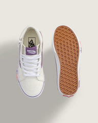 Little Kids Sk8-Hi Side Zip Shoe - Marshmallow