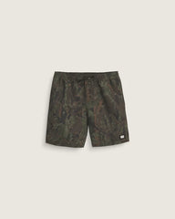 Kids Primary II Printed Elastic Boardshorts - Obsidian Fern Green
