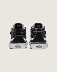 Big Kids Sk8-Mid V Shoe - Black / True White