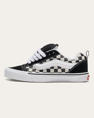 Knu Skool Checkerboard Shoe - Checkerboard Black / True White
