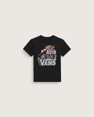 Little Kids The Waffle Stomper T-Shirt - Black