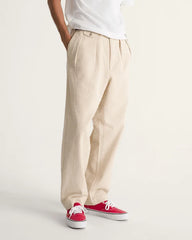 OTW by Vans Back Pleated Trousers - Creme Brulee Beige