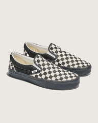Classic Slip-On Checkerboard Shoe - Checkerboard White / Black