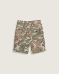 Drill Chore Loose Shorts - Vintage Camo Green