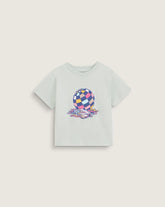 Kids Disco Melt T-Shirt - Dusty Mint Green