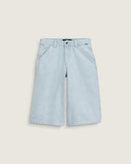 Check-5 Mid Rise XL Shorts - Ice Blue