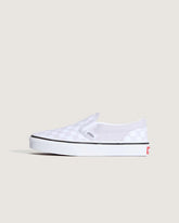 Little Kids Classic Slip-On Checkerboard Shoe - Checkerboard Lilac Mist Purple