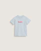 Little Kids Bubble Vans T-Shirt - Dawn Mist Blue