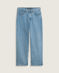 Check-5 Loose Denim Pants - Stonewash Blue