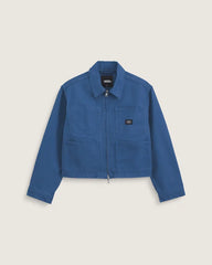 Emily Boxy Workwear Jacket - True Navy Blue
