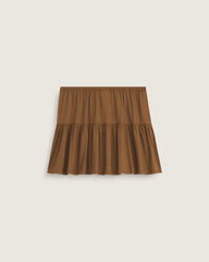 Francesca Mini Skirt - Dachshund Brown