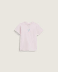 Little Kids Little Flower T-Shirt - Pale Petal Pink
