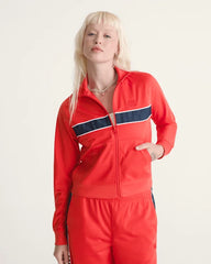 Nikita Track Jacket - Tomato Red