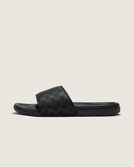 La Costa Checkerboard Slide - Checkerboard Black / Black