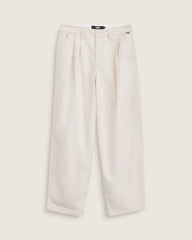 Pleated Pants - Turtledove White