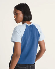 Gracie Raglan T-Shirt - True Navy Blue