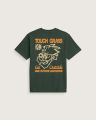 Touch Grass T-Shirt - Forest Green