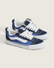 Knu Skool Shoe - Navy Blue / True White