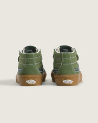 Little Kids Sk8-Mid V Shoe - Gum Balsam Green