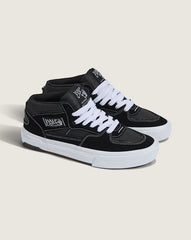 Skate Half Cab Wafflecup Shoe - Black / White