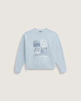 Kids Shore Thing Os Crew Sweatshirt - Dawn Mist Blue