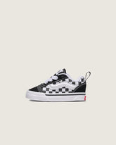 Toddler Knu Skool Checkerboard Shoe - Checkerboard Black / True White