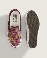 Premium Classic Slip-On Shoe - Brown / Pink
