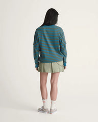 Authentic Chino Mini Skirt - Soft Sage Green