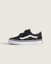 Little Kids Old Skool V Shoe - Floral Black