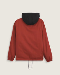 Torrey Hooded Coaches Jacket - Poppy Ember Red