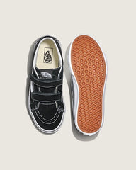 Big Kids Sk8-Mid V Shoe - Black / True White