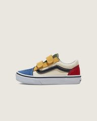 Little Kids Old Skool V Shoe - Red / Blue