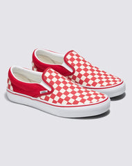 Customs Classic Slip-On Checkerboard Wide Shoe - Customs