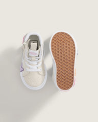 Toddler Sk8-Hi Side Zip Shoe - Beige