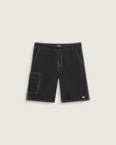 Voyage Long Cargo Boardshorts - Black