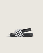Toddler La Costa V Slide - Checkerboard Black / True White
