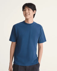 Premium Loose Fit T-Shirt - Deep Indigo Blue
