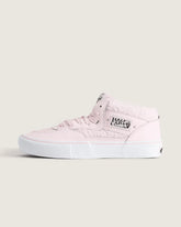 Skate Half Cab Shoe - Pink / White