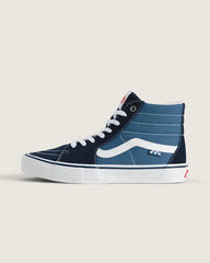Skate Sk8-Hi Shoe - Navy Blue / White