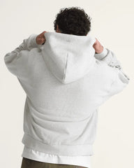 Premium Pullover Hoodie - Ash Heather Grey