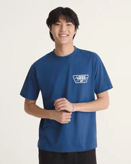 Knu Patch T-Shirt - True Navy Blue